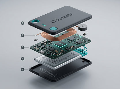 OzLocatr Dual Tracker Card